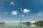 Một góc trung tâm kinh tế Colombo của Sri Lanka.