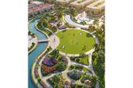 Không gian công viên xanh, điểm hẹn thư giãn giữa lòng Sao Mai Central Point.