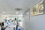 Nhân viên Nhà máy Nước Thủ Đức III thao tác điều hành sản xuất trên hệ thống SCADA