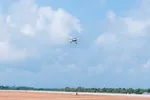 CHK Quảng Trị thực hiện chuyến bay kỹ thuật đầu tiên (Ảnh: Tùng Lâm)