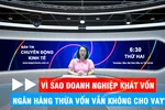 Bản tin: Doanh nghiệp khát vốn, nhà băng thừa tiền vẫn không muốn cho vay