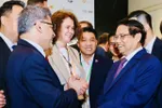 Thủ tướng Phạm Minh Chính gặp mặt doanh nghiệp FDI 'tiên phong xanh'
