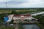 Trụ sở UBND xã An Xuyên trước đây còn để trống sau khi hợp nhất.