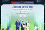 KBSV lần đầu được vào Top 10 doanh nghiệp ESG