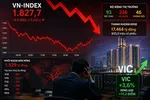 VIC 'gồng' hơn 14 điểm, VN Index vẫn chìm trong sắc đỏ