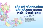 Bản đồ hành chính cấp xã của TPHCM năm 2025