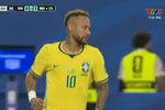 Neymar đã có trận đầu tiên tại World Cup 2026. ẢNH: VTV