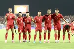 Đội tuyển Việt Nam nâng chuỗi bất bại trên mọi đấu trường lên con số 24. ẢNH: MINH HOÀNG