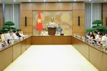 Thường trực Ủy ban Kinh tế và Tài chính của Quốc hội họp phiên mở rộng, ngày 10-7. Ảnh: Cổng thông tin điện tử Quốc hội
