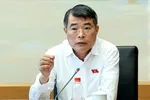 Thủ tướng Lê Minh Hưng tại phiên thảo luận tổ. Ảnh: QUANG PHÚC