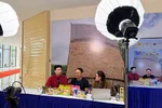 Hoạt động giới thiệu, quảng bá sản phẩm qua hình thức livestream tại Chương trình Kết nối cung - cầu giữa TPHCM và các tỉnh, thành năm 2026. Ảnh: HOÀNG HÙNG