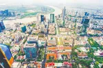 Sông Sài Gòn đoạn qua trung tâm TPHCM khu vực phường Sài Gòn. Ảnh: PHÚ THỌ