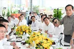 Bí thư Trần Lưu Quang kiểm tra tiến độ dự án Trung tâm hành chính TPHCM