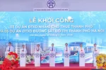 Tham dự lễ khởi công có Thủ tướng Chính phủ Lê Minh Hưng, Bí thư Thành ủy TP Hà Nội Trần Đức Thắng, Chủ tịch UBND TP Hà Nội Vũ Đại Thắng