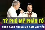 18 GIỜ HÔM NAY: Tỷ phú Mỹ kiện ngược ca sĩ Đàm Vĩnh Hưng