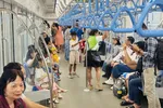 Hơn 90.000 lượt hành khách đi metro ngày Lễ Giáng sinh