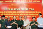TPHCM: Hỗ trợ thương binh, bệnh binh gặp khó khăn