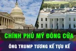 18 GIỜ NGÀY 4-10: Chính phủ Mỹ đóng cửa, ông Trump 'tương kế tựu kế'