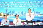 Bí thư Thành ủy TPHCM Trần Lưu Quang dự hội nghị. Ảnh: VIỆT DŨNG