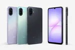 Samsung Galaxy A07 5G với ba màu: Đen Bóng Đêm, Xanh Ngọc Bích và Tím Ngân Hà