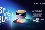 Với máy chiếu Lifestudio, người dùng có thể trình chiếu lên tường, trần nhà mà không cần sắp xếp lại nội thất