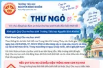 Xúc động những bức thư hiệu trưởng gửi học sinh trong ngày mưa bão