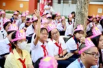 Thí sinh tại vòng chung kết Giải Lê Quý Đôn trên ấn phẩm Khăn Quàng Đỏ lần thứ 27. Ảnh: TUYẾT NHI