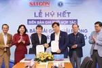 Báo SGGP và Trường Đại học Luật TPHCM ký kết Biên bản ghi nhớ hợp tác