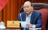 阮春福總理主持會議並發表講話。(圖源:光孝)