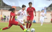 阮氏萬(白衣)本場攻進2球。(圖源:互聯網)