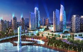 大都市內的金融中心配景圖。(圖源:VGSI)