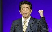日本首相安倍晉三。(圖源:共同社)