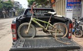 “百里獨行”的自行車。(圖源:互聯網)