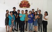 大發公司總經理許玉林(左五)發動比賽。