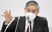 日本央行行長黑田東彥。(圖源:共同社)