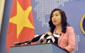 外交部發言人黎氏秋姮。(圖源:光濤)