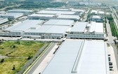 位於市高新技術園區的三星廠一瞥。