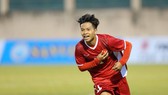Xuân Tạo tỏa sáng với cú đúp cho đội U19 Việt Nam. Ảnh: DŨNG PHƯƠNG