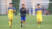 Công Phượng và Quang Hải là hai "quân bài" chủ lực của ông Park. Ảnh: Minh Hoàng