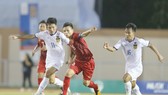 Đội trưởng Quang Hải và U22 Việt Nam tự tin vượt qua mọi rào cản để hướng đến ngôi cao. Ảnh: DŨNG PHƯƠNG