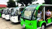 Thí điểm sử dụng xe buýt điện phục vụ khách du lịch ở Hội An