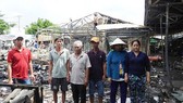 Các tiểu thương trong vụ cháy chợ tạm Sông Đốc