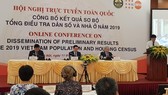 Công bố tổng điều tra dân số