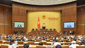 Phiên chất vấn ngày 6-11. Ảnh: VIẾT CHUNG