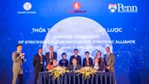 VinUni đã ký kết thỏa thuận hợp tác chiến lược với 2 đại học tinh hoa hàng đầu thế giới là Cornell và U Penn vào tháng 4-2018