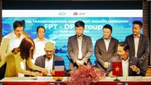 Lễ ký kết hợp đồng tư vấn chuyển đổi số giữa FPT và DPDgroup
