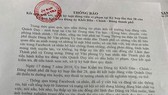 Khai trừ đảng một chuyên viên Văn phòng UBND TPHCM