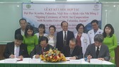 Toàn cảnh buổi ký kết