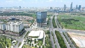 Một góc Thủ Thiêm hiện nay. Ảnh: CAO THĂNG