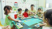 50% quận huyện thực hiện mô hình trường mầm non tiên tiến